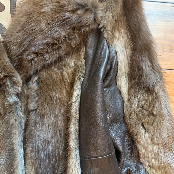 Jackets & Coats Vintage Lchiasson Nb Canadian Fur Coat Wleather
